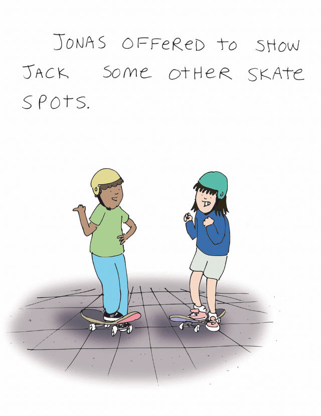 My First Skateboard -   
Jonas Meets Jack